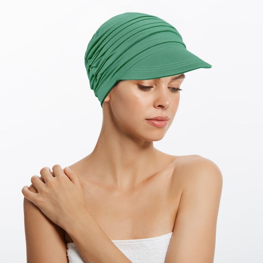 3019 4 Pcs Soft Bamboo Baseball Cap , Chemo Hats for Hair Loss - Picture 4 of 7
